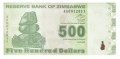 Zimbabwe 500 98a A5fef055b1dd7b